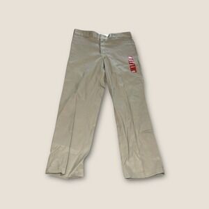 NWT Dickies 874 Original Fit Flex Twill Work Pants Khaki Men Workwear W34 L32